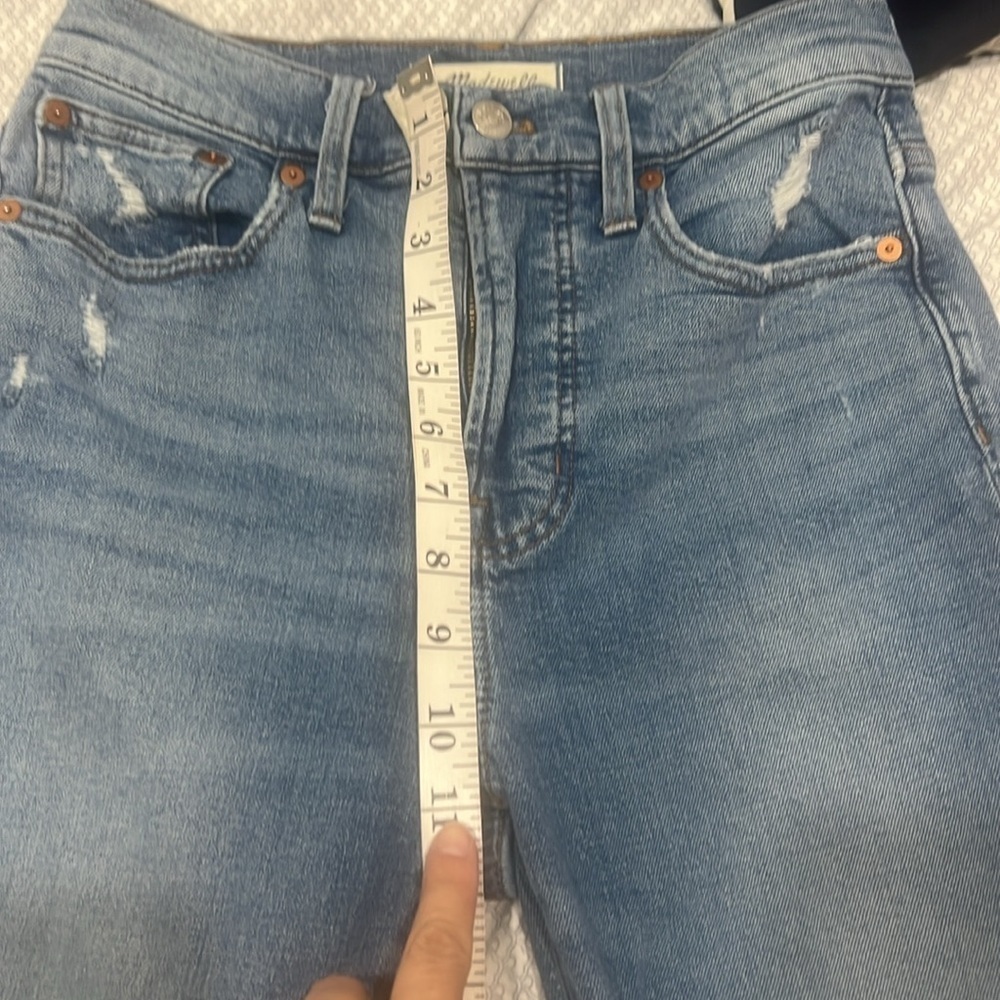 Madewell Women's The Perfect Vintage blue jeans size 26 - Picture 12 of 12